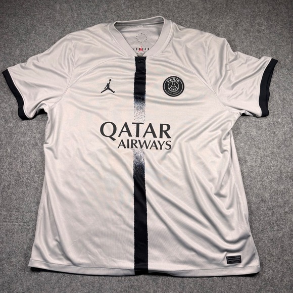 Jordan PSG Messi 30 Away Jersey 2022-23 Men 2XL Grey DJ7682-078 Paris